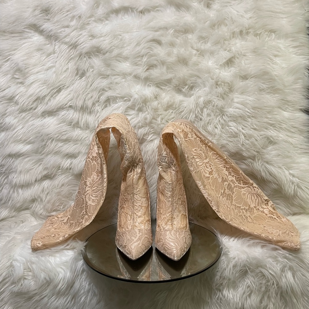 Lace boots size 10